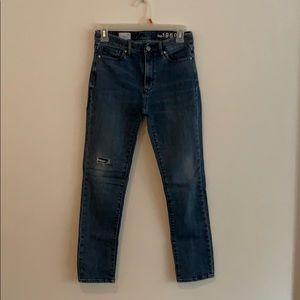 Gap always skinny high rise jeans